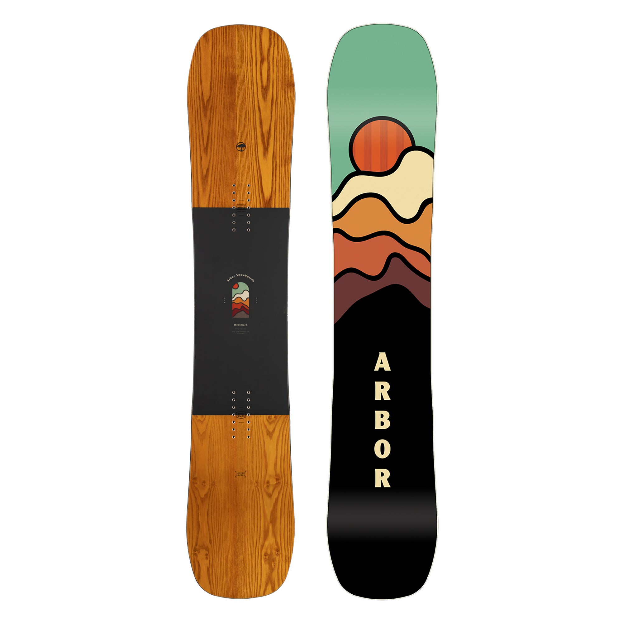 Placa Snowboard Unisex Arbor Westmark Rocker Frank April 23/24