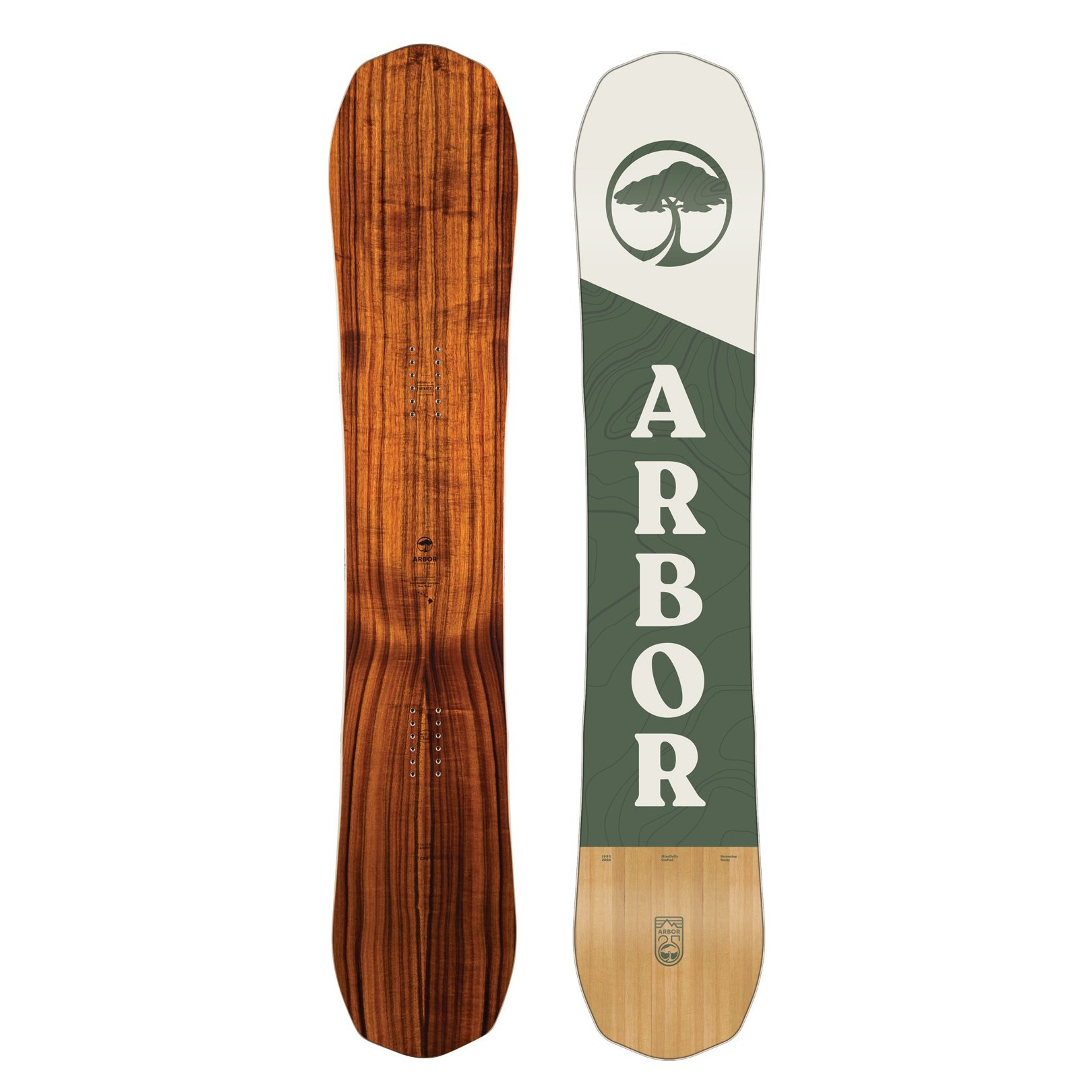 Placa snowboard Unisex Arbor Element Camber 25th Year Anniversary 20/21