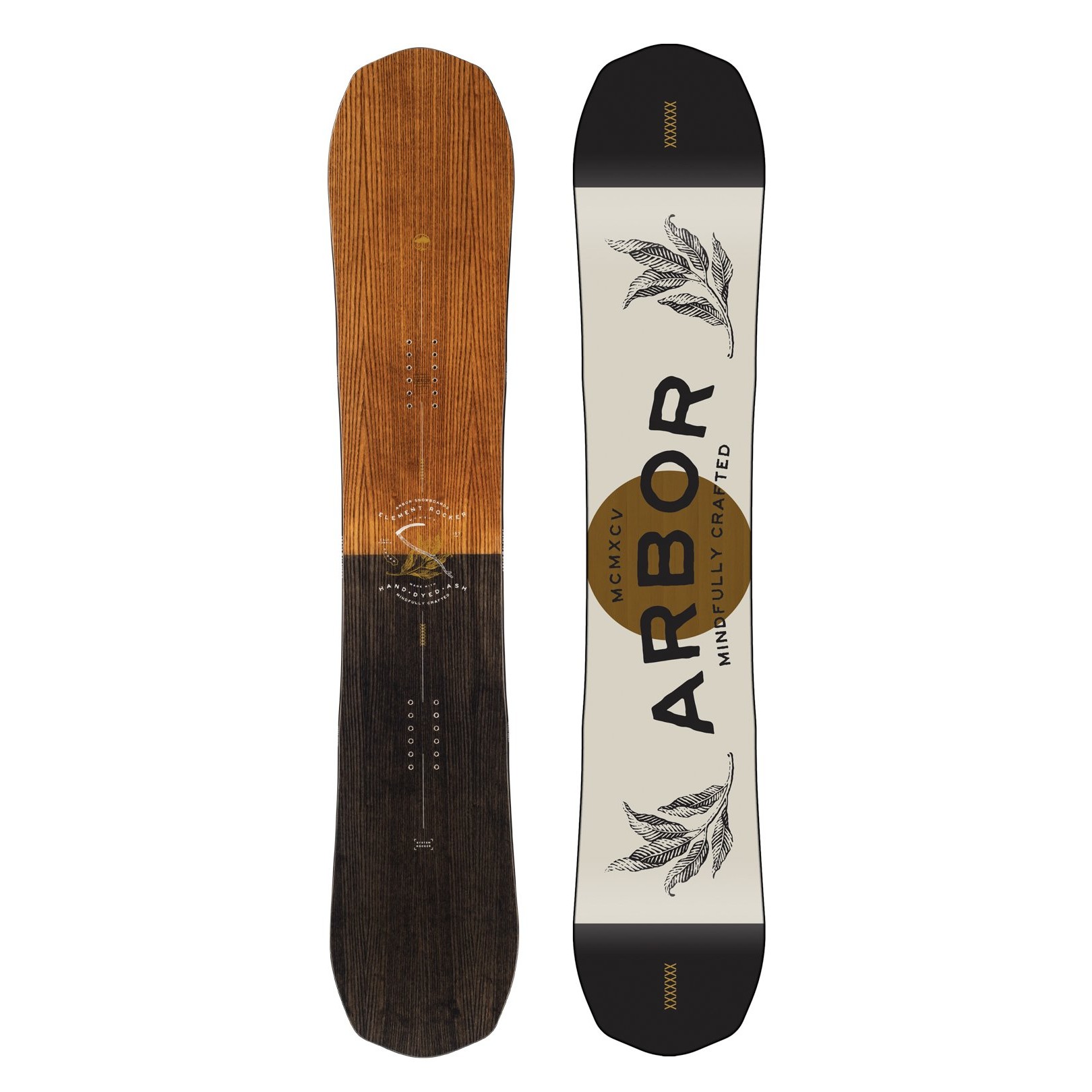Placa snowboard Unisex Arbor Element Rocker 157 21/22 [Produs Nou – expus in vitrina] Arbor imagine 2022