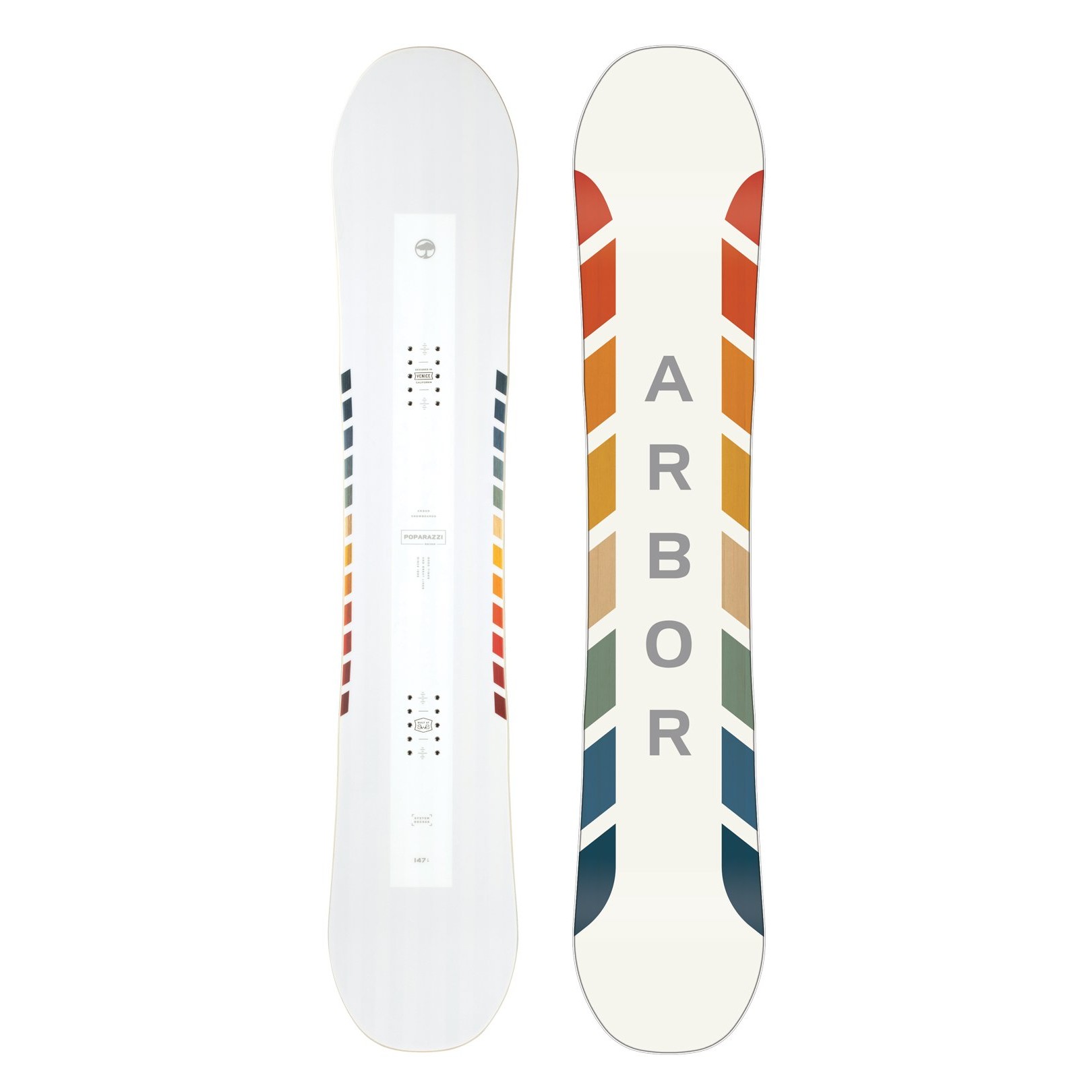 Placa snowboard Femei Arbor Poparazzi Rocker 20/21 Arbor imagine 2022