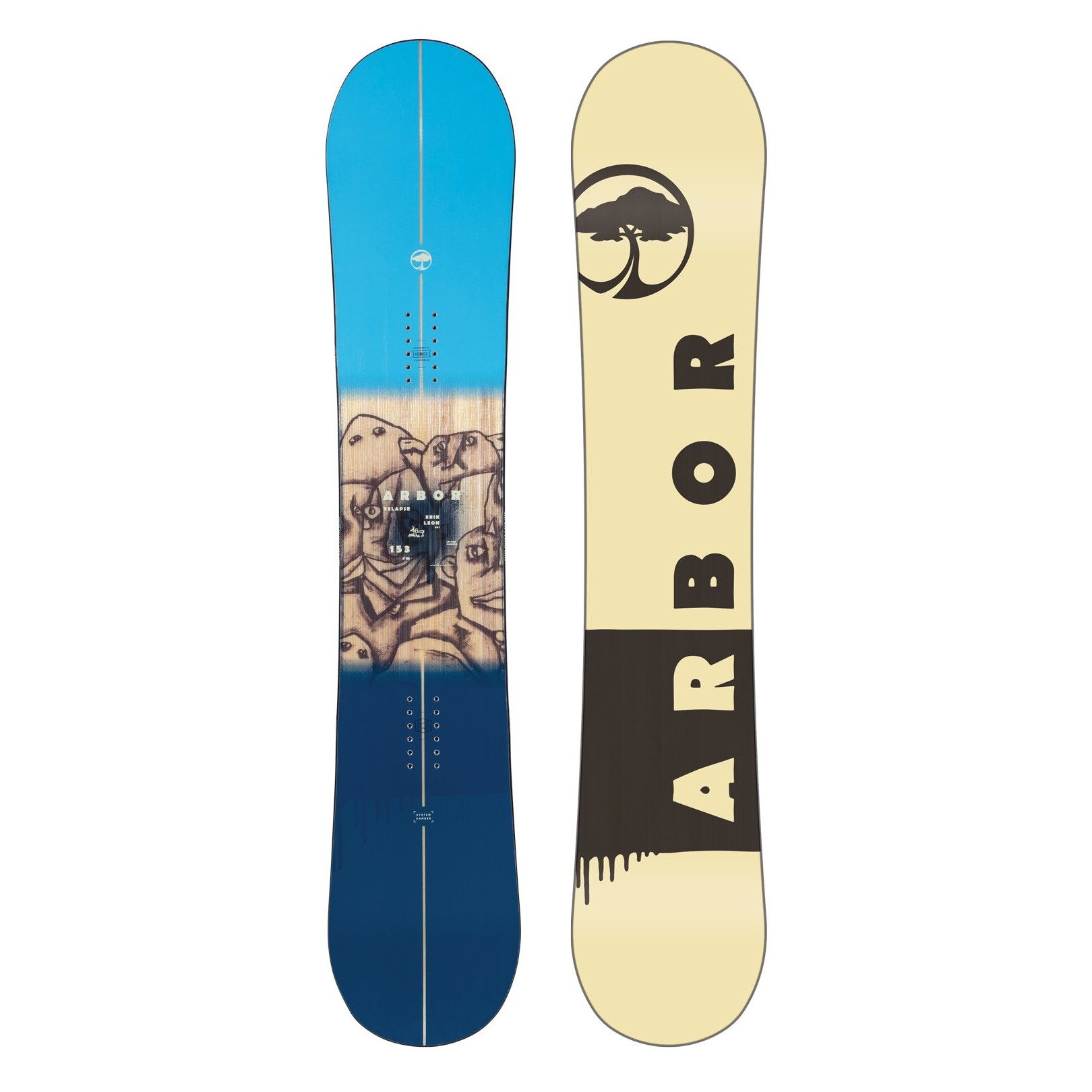 Placa snowboard Unisex Arbor Relapse by Erik Leon 20/21