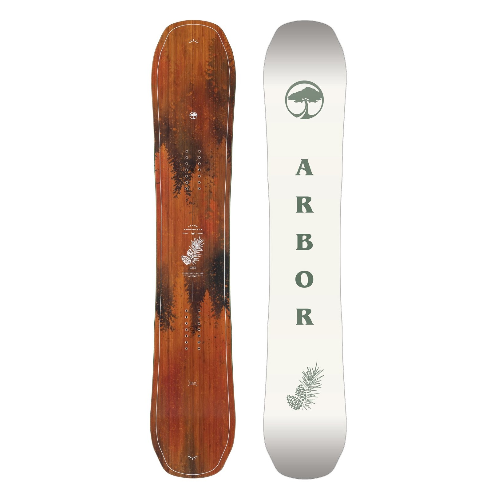 Placa snowboard Femei Arbor Swoon Camber 20/21 Arbor imagine 2022