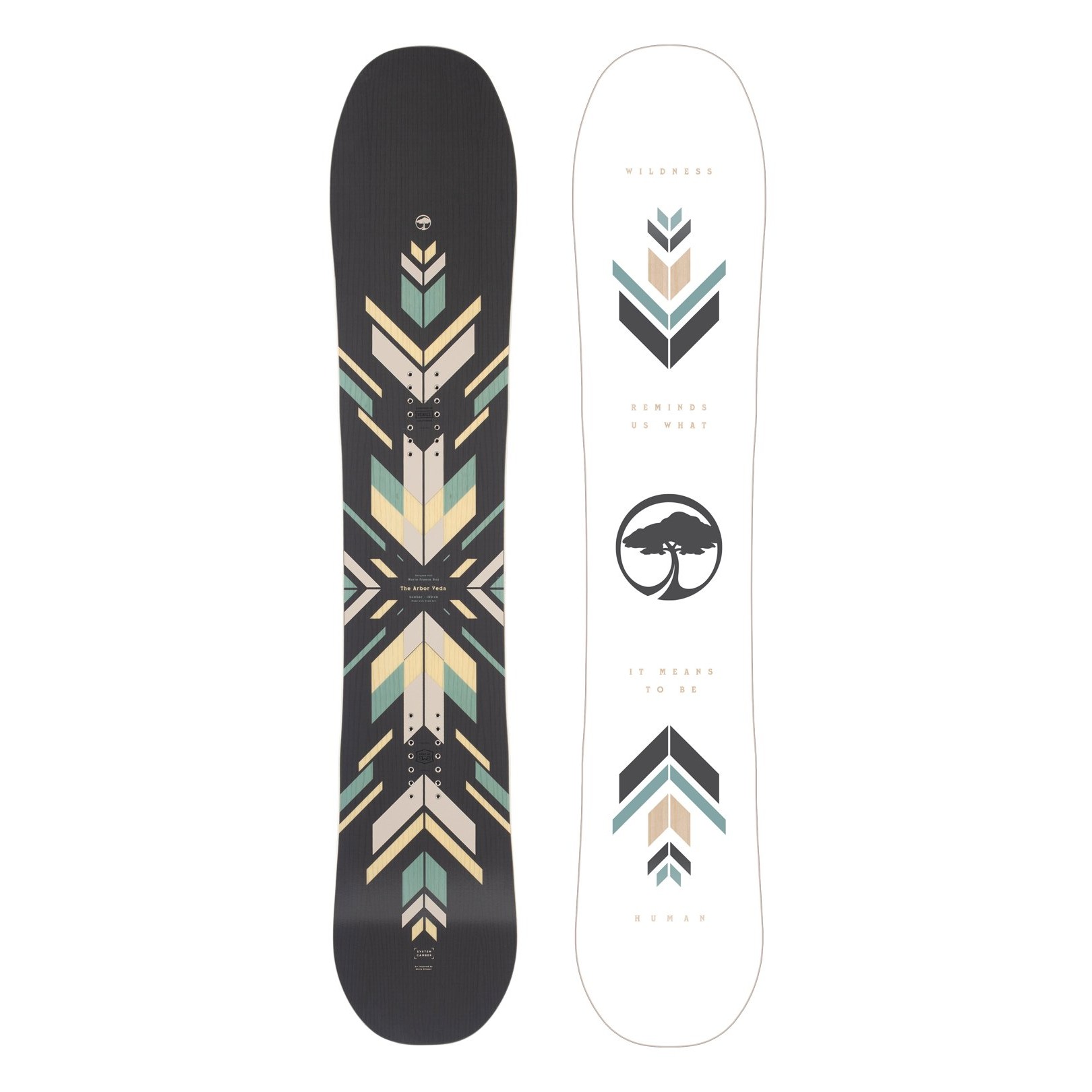 Placa snowboard Unisex Arbor Veda by Marie-France Roy 20/21 [Produs Nou – expus in vitrina] Arbor imagine 2022