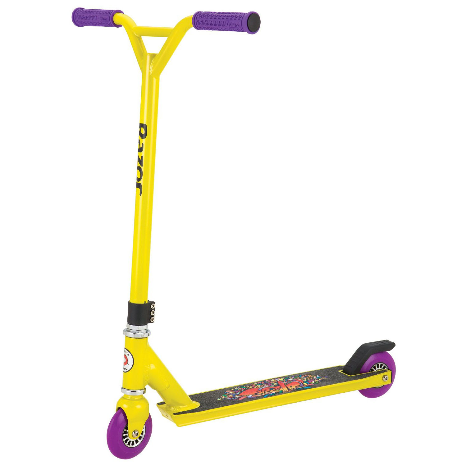 Trotineta Pro Freestyle Razor Beast Neon Galben