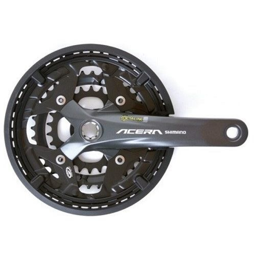 Angrenaj pedalier Shimano Acera FC-M391-L 48x36x26T 170mm 9V