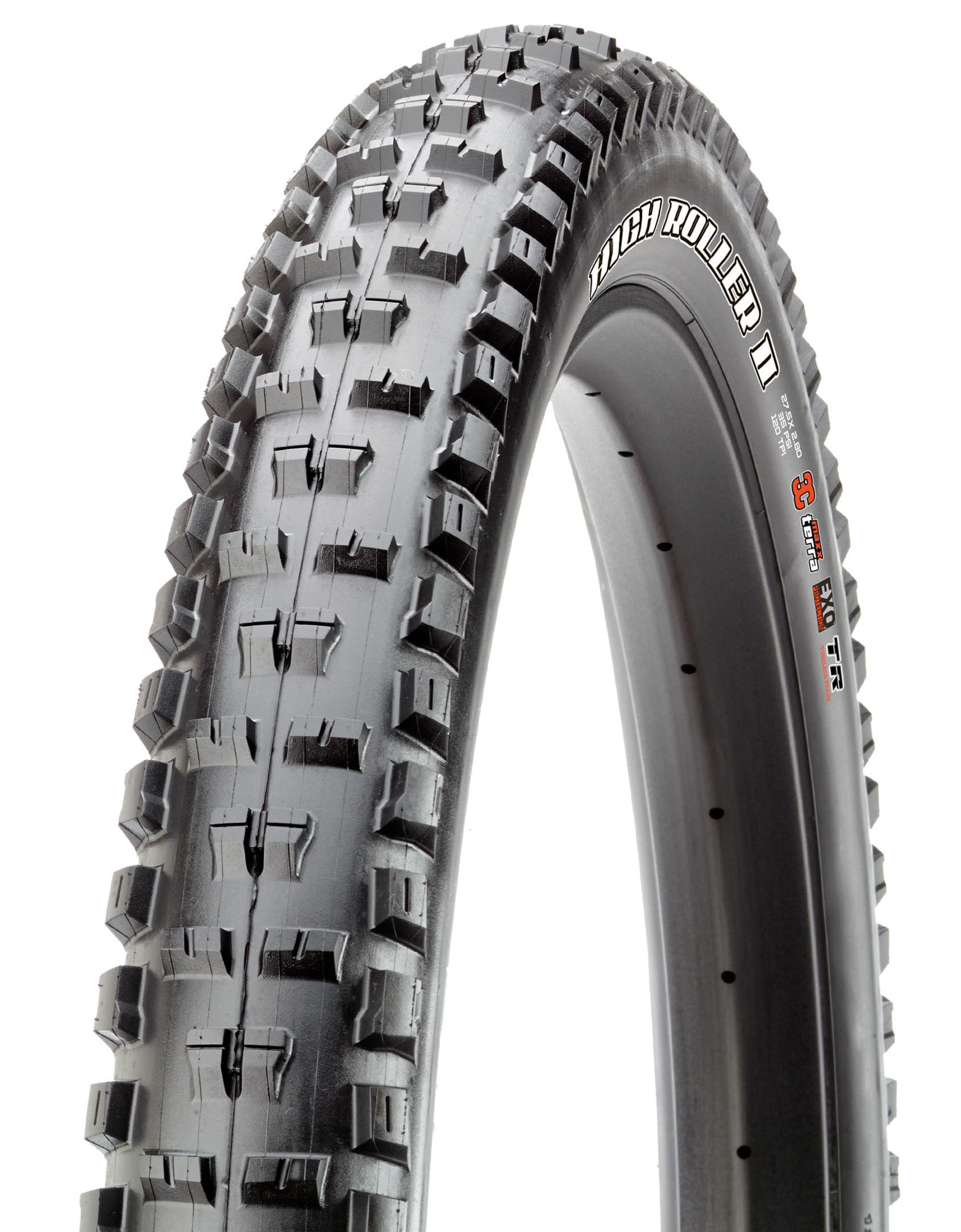 Anvelopa Maxxis High Roller II 120TPT foldabil 3C/EXO/TR PLUS 27.5X3.00