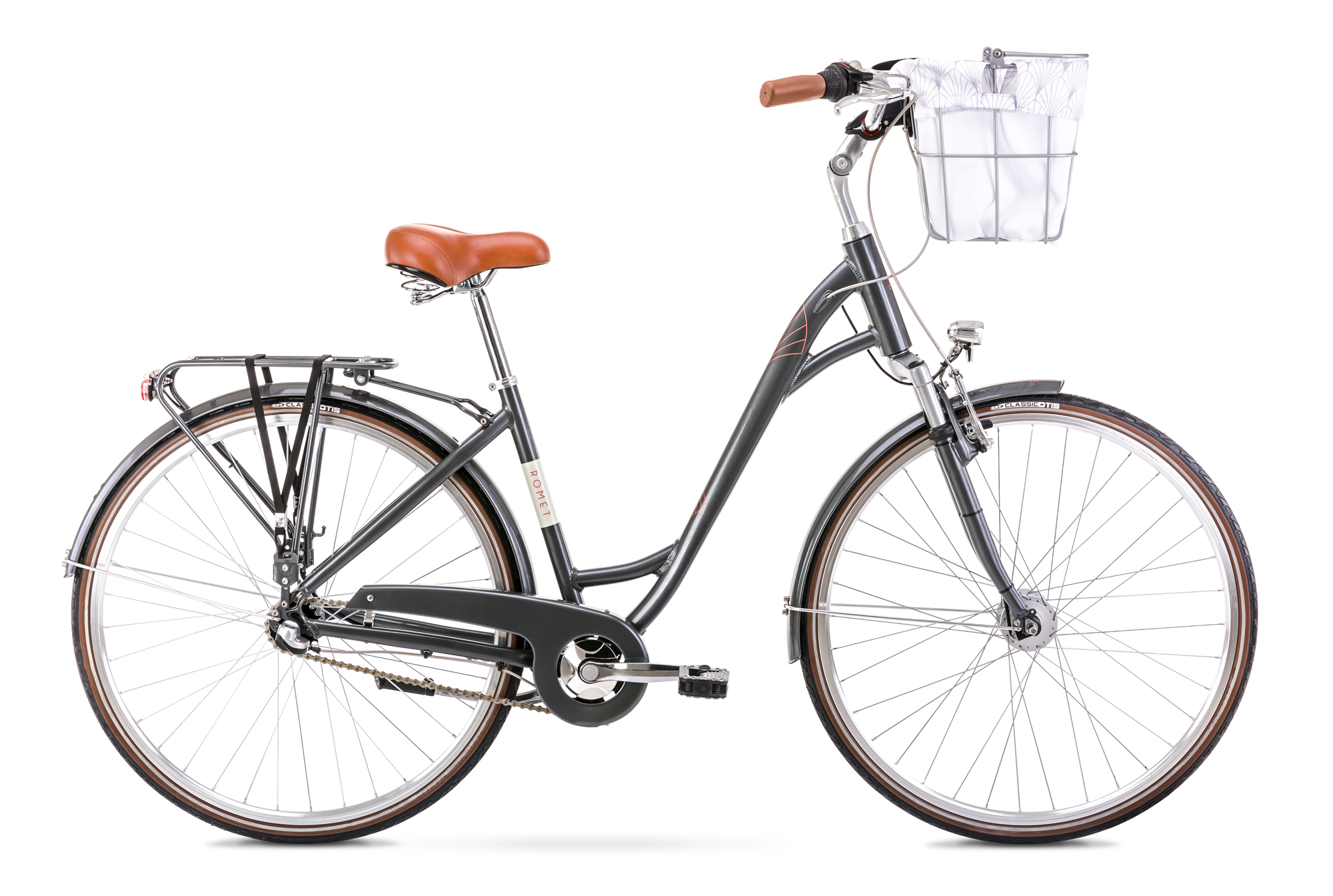 Bicicleta de oras pentru femei Romet Art Deco Classic Gri 2022