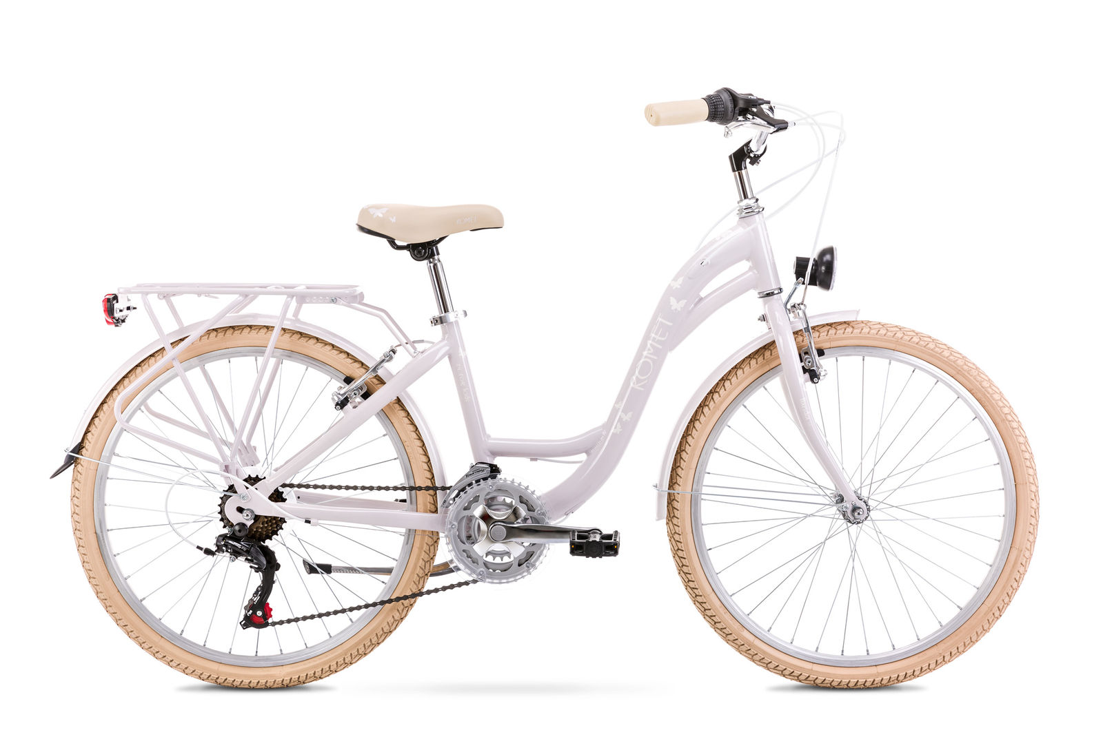 Bicicleta pentru copii Romet Panda 1 S/13 Alb 2021 biciclop.eu imagine noua