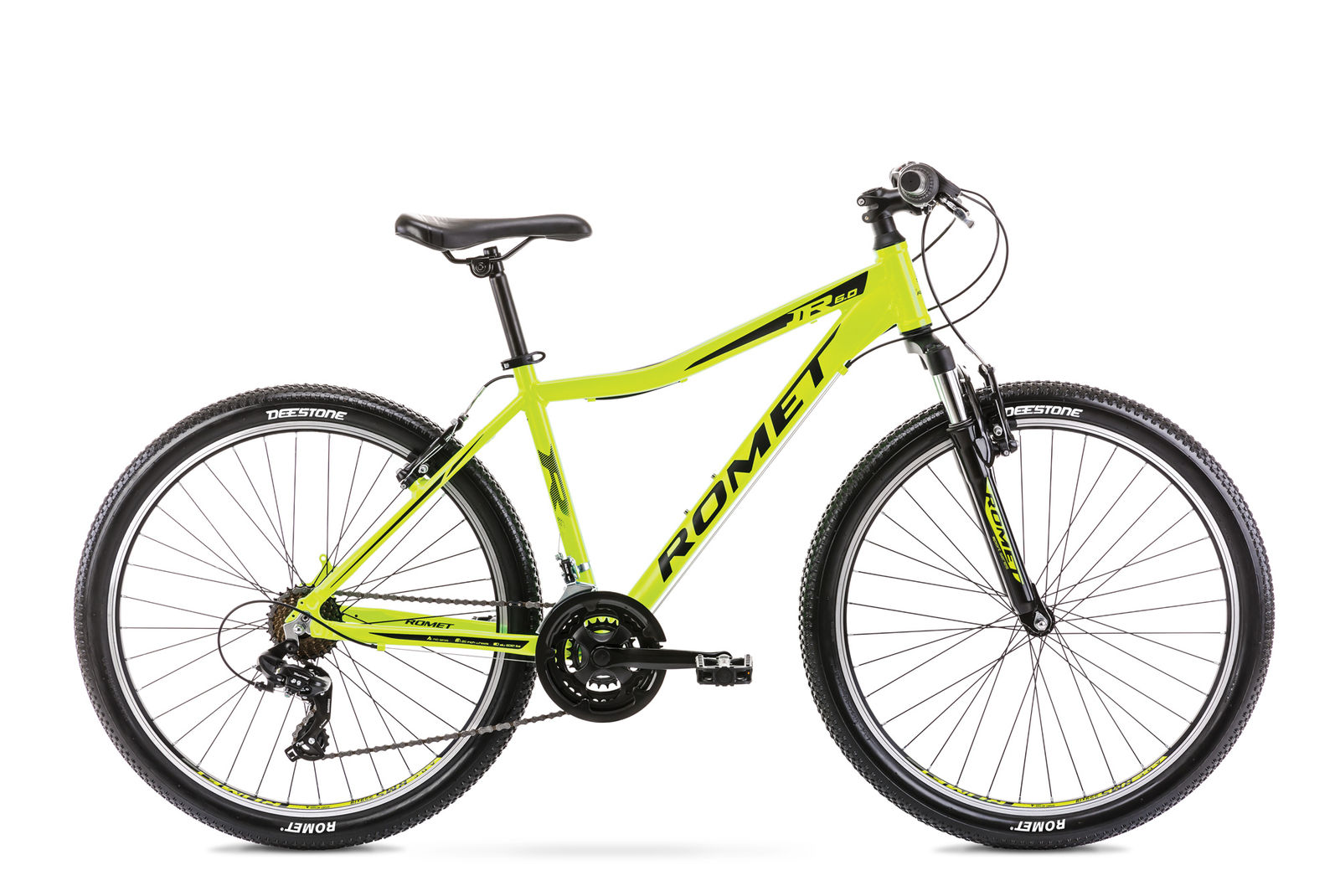 Bicicleta de munte pentru copii Romet Rambler R6.0 Jr Verde deschis 2021 Romet biciclop.eu