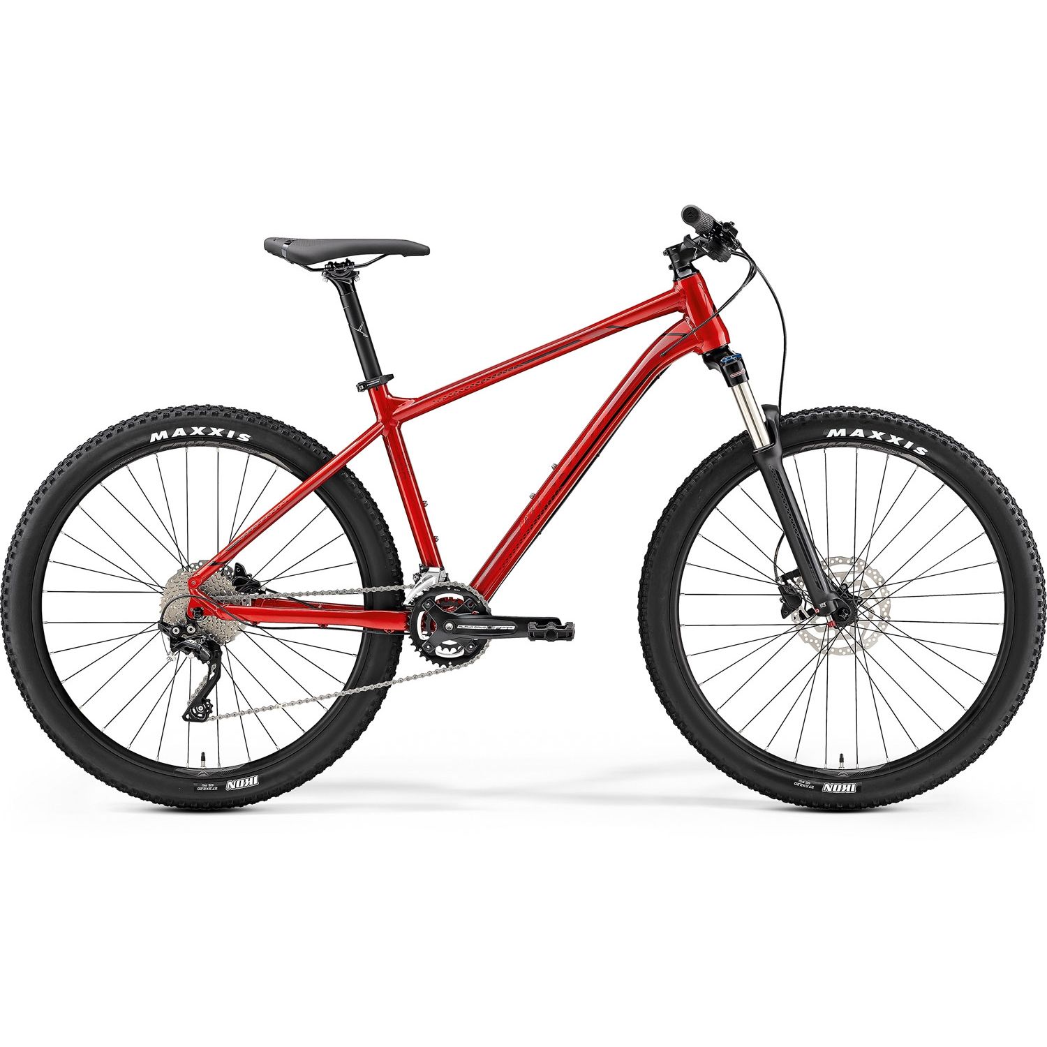 Bicicleta de munte pentru barbati Merida Big.Seven 300 Rosu Metal(Bordo/Negru) 2019