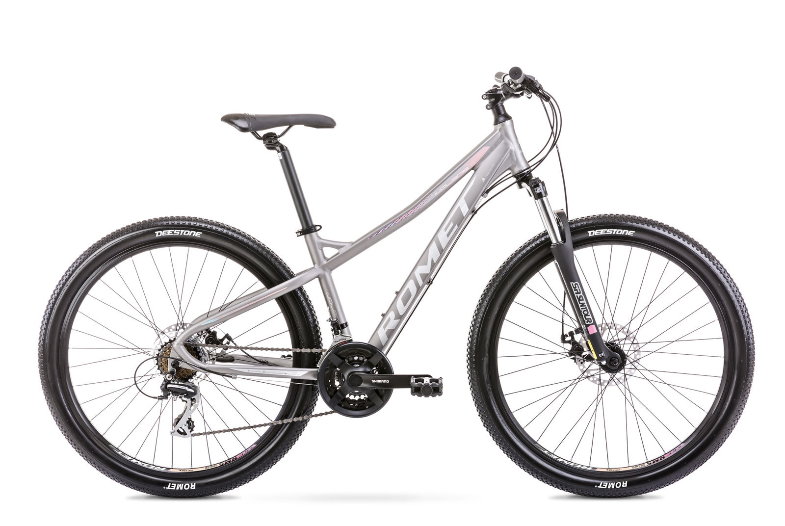 Bicicleta de munte pentru femei Romet Jolene 7.1 Grafit 2021 biciclop.eu