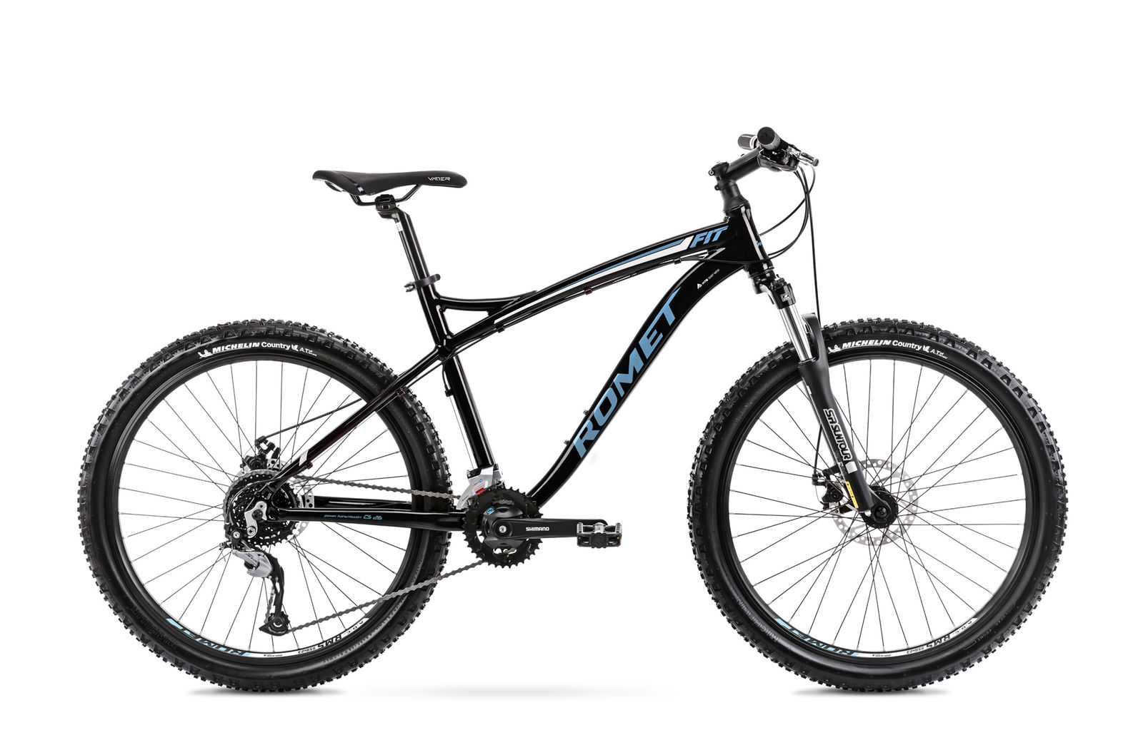 Bicicleta de munte pentru barbati Romet Rambler Fit 26 Negru/Albastru 2021 biciclop.eu