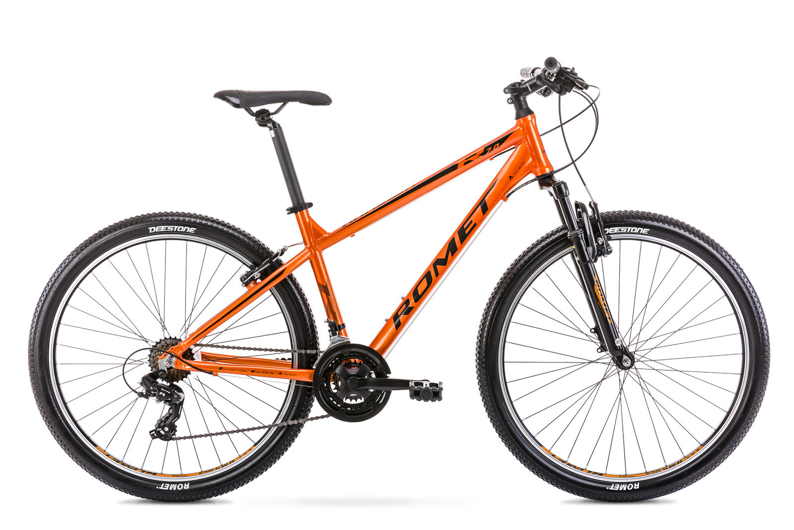 Bicicleta de munte pentru barbati Romet Rambler R7.0 Ltd M/17 Portocaliu 2021