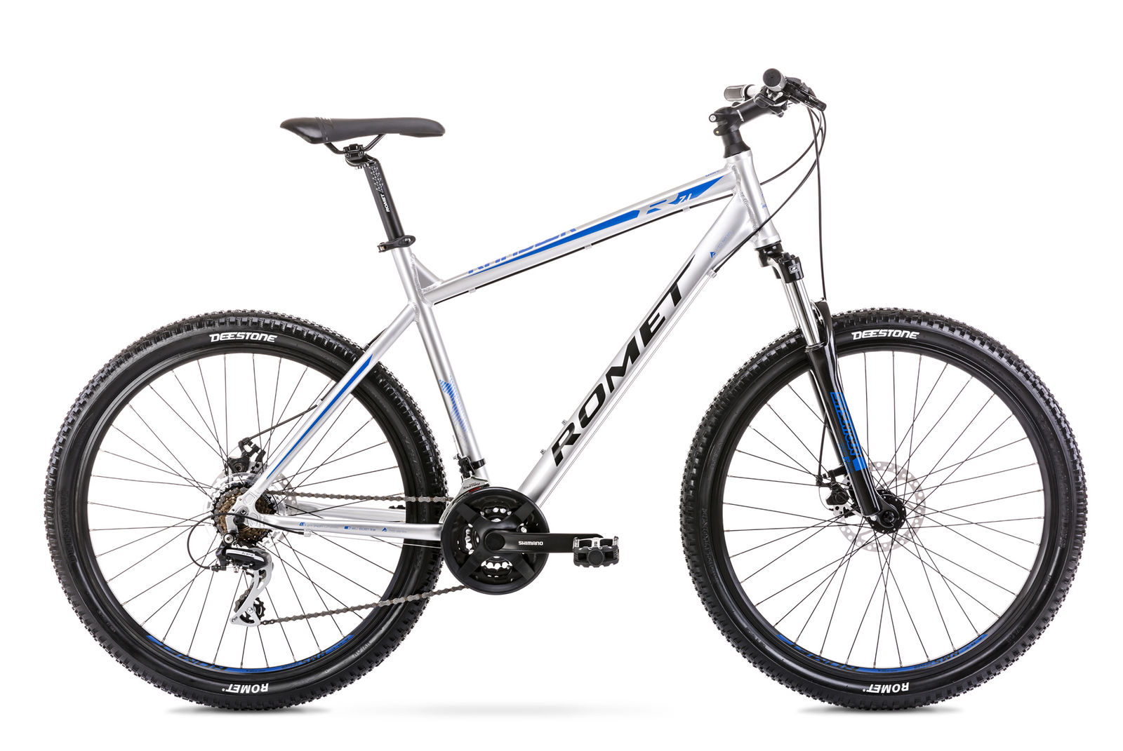 Bicicleta de munte pentru barbati Romet Rambler R7.1 Argintiu 2021 biciclop.eu imagine noua