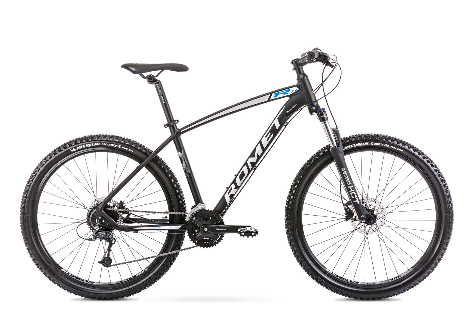 Bicicleta de munte pentru barbati Romet Rambler R7.4 Negru 2021 biciclop.eu imagine noua