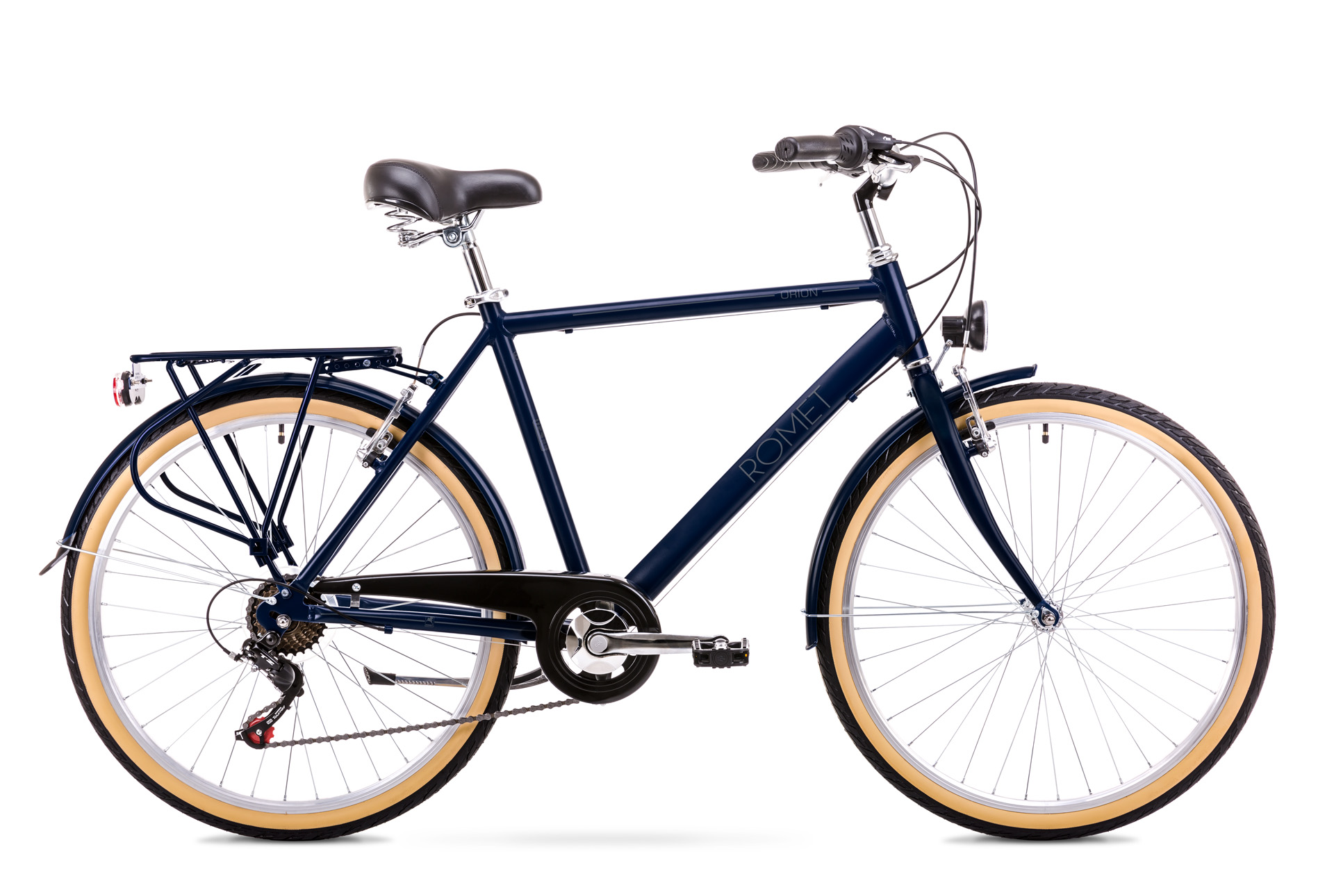 Bicicleta de oras pentru Barbati Romet Orion 6S Bleumarin 2019 [Produsul prezinta o zgarietura] biciclop.eu imagine noua