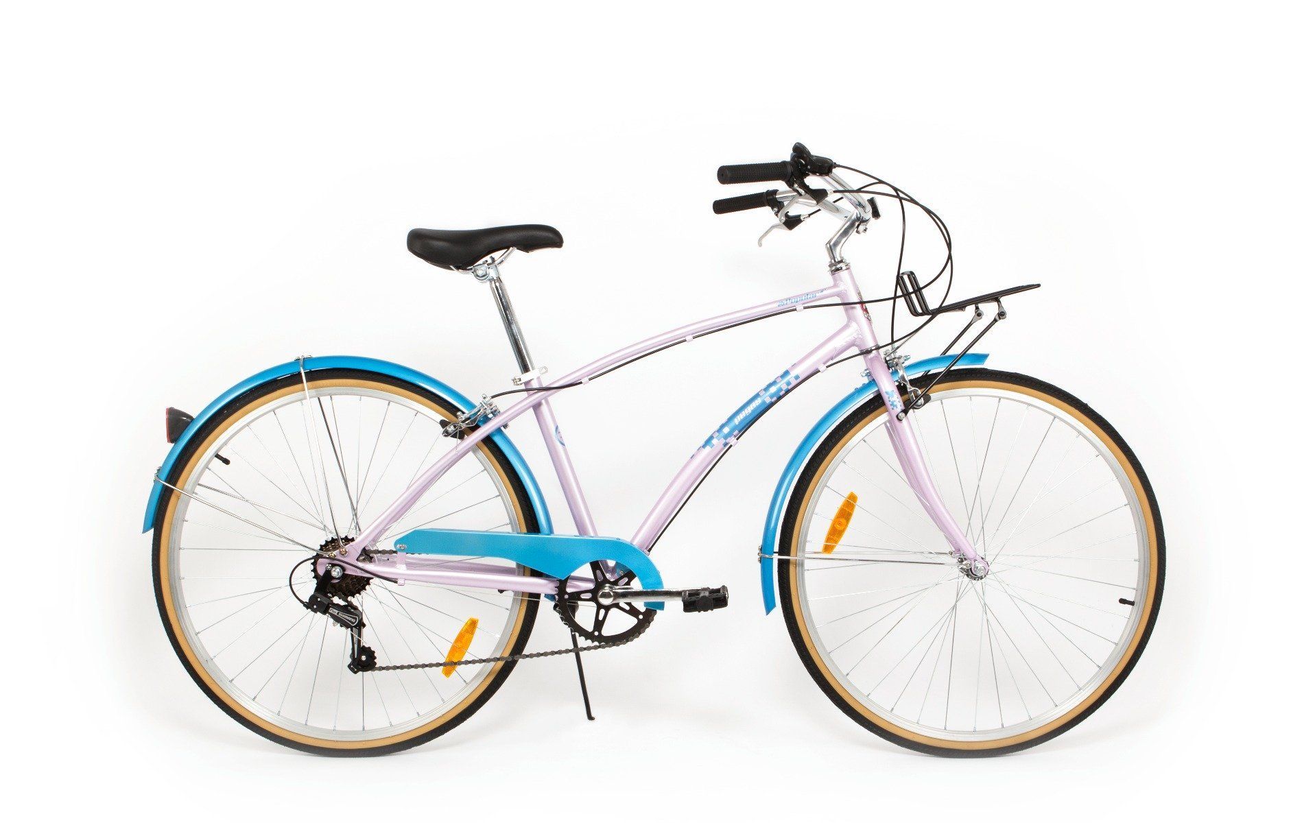 Bicicleta de oras pentru femei Pegas Popular 7 viteze Aluminiu Roz Bujor