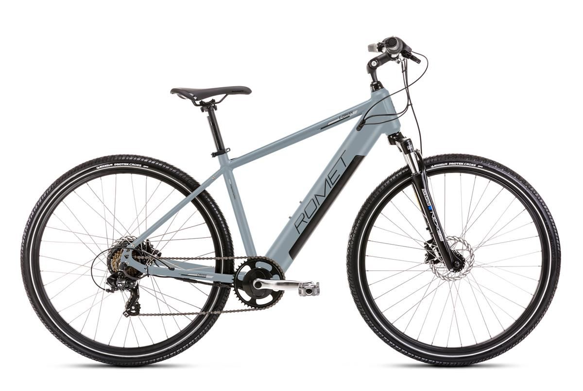 Bicicleta electrica de trekking barbati Romet Orkan 2 M RM Integrat Albastru/Negru 2023 biciclop.eu imagine 2022