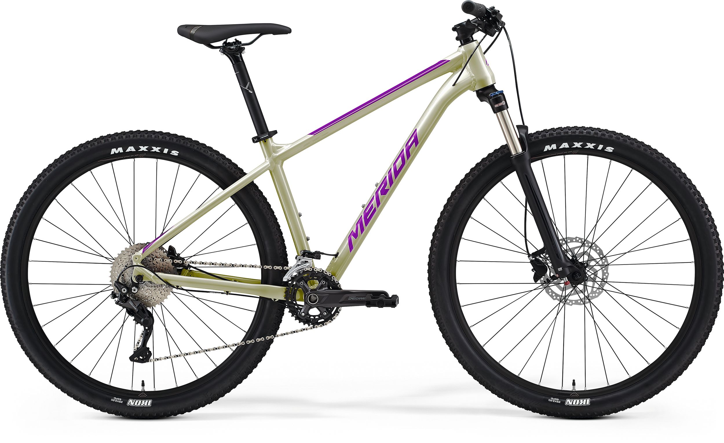 Bicicleta MTB Unisex Merida Big.Nine 300 Sampanie/Lila 22/23