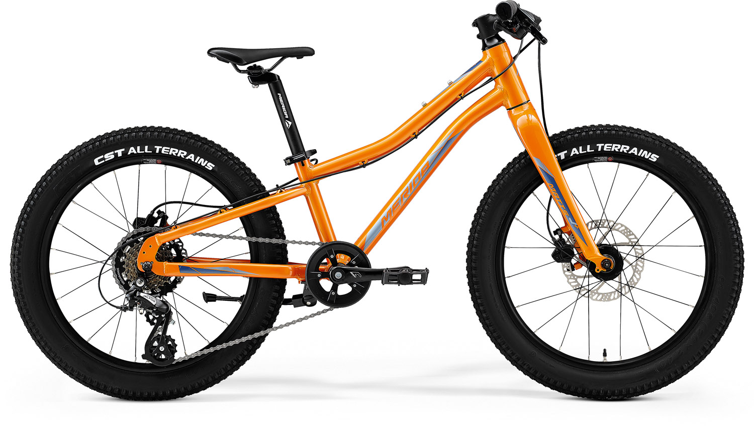 Bicicleta pentru Copii Merida Matts J.20 + Portocaliu/Albastru 22/23 biciclop.eu imagine 2022