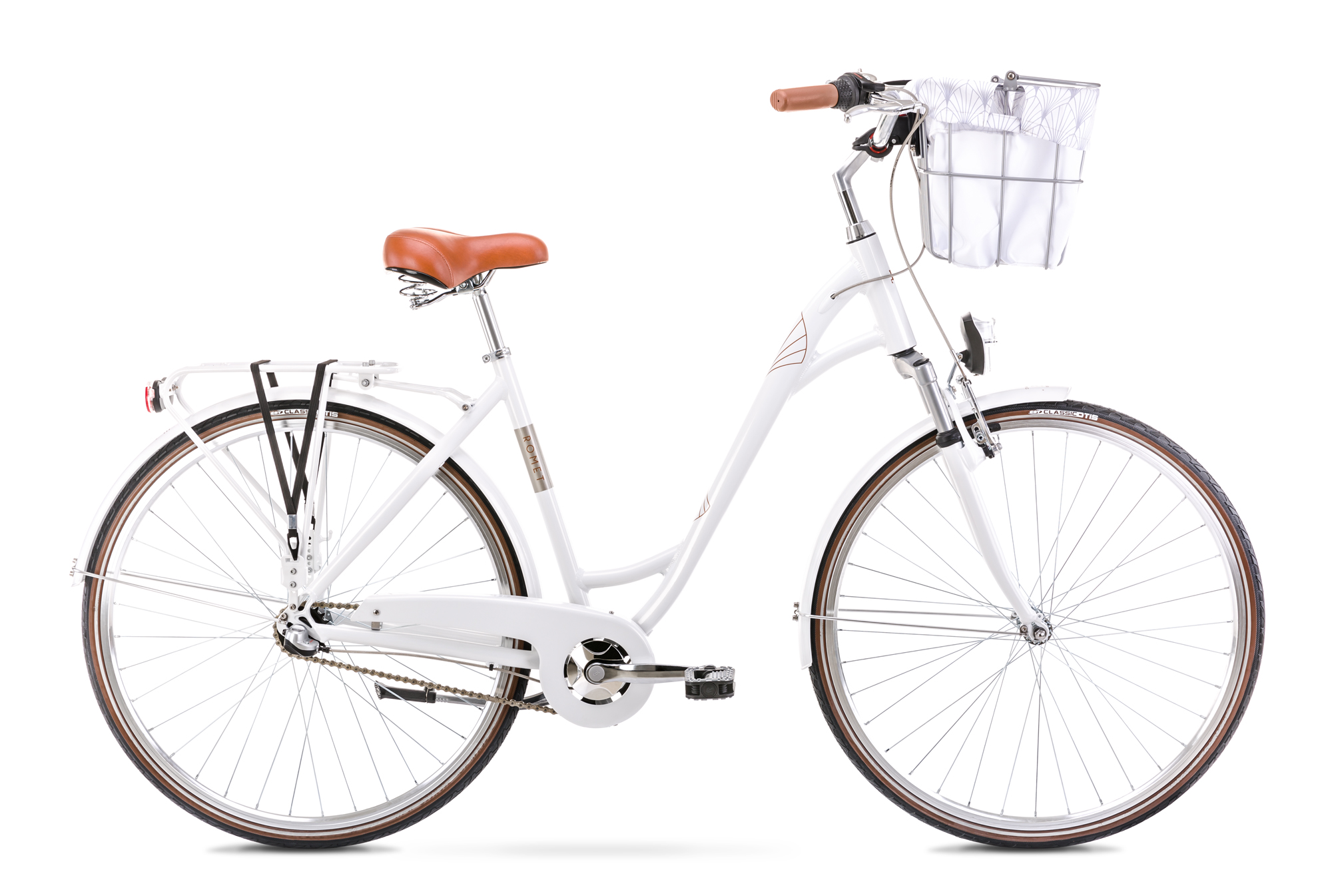 Bicicleta de Oras pentru femei Romet Art Deco Eco Alb 2022 biciclop.eu imagine noua