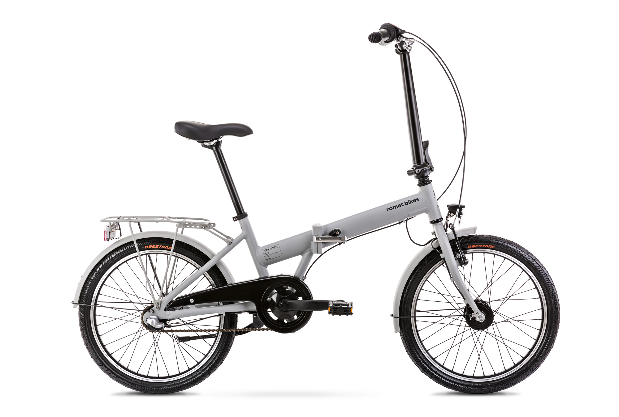Bicicleta pliabila unisex Romet Wigry Classic Gri 2022 biciclop.eu imagine noua