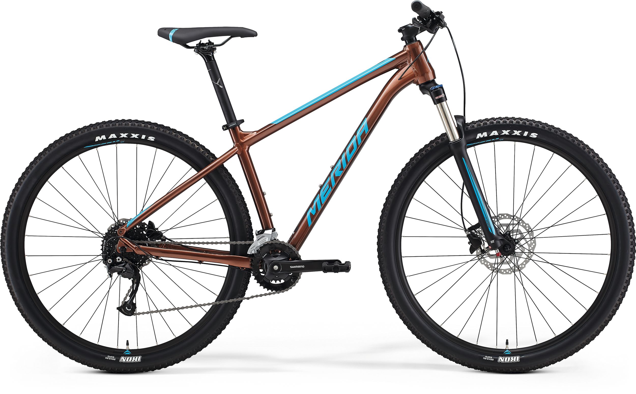 Bicicleta de munte pentru barbati Merida Big.Nine 100-2X Bronz/Albastru 2021 biciclop.eu imagine noua
