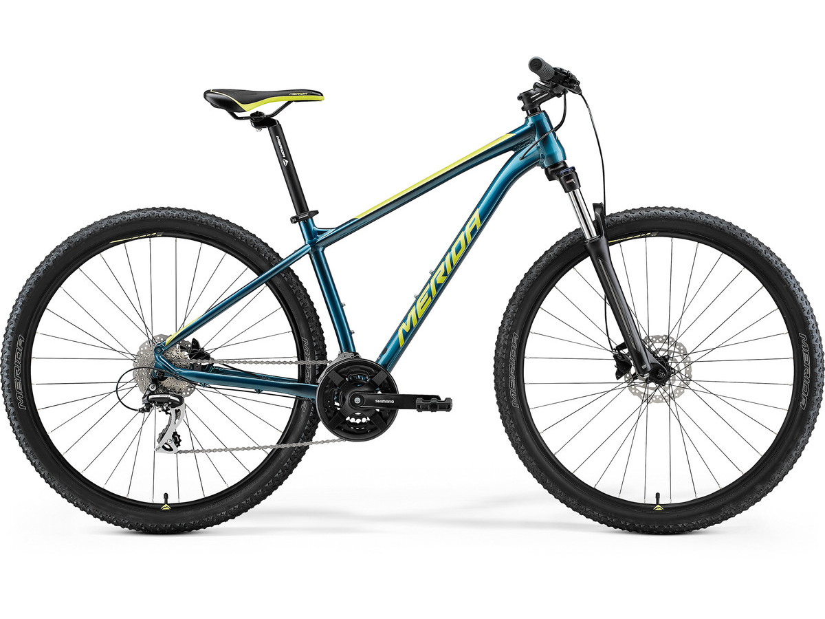 Bicicleta de munte pentru barbati Merida Big.Nine 20 Albastru Turcoaz/Lime 2021