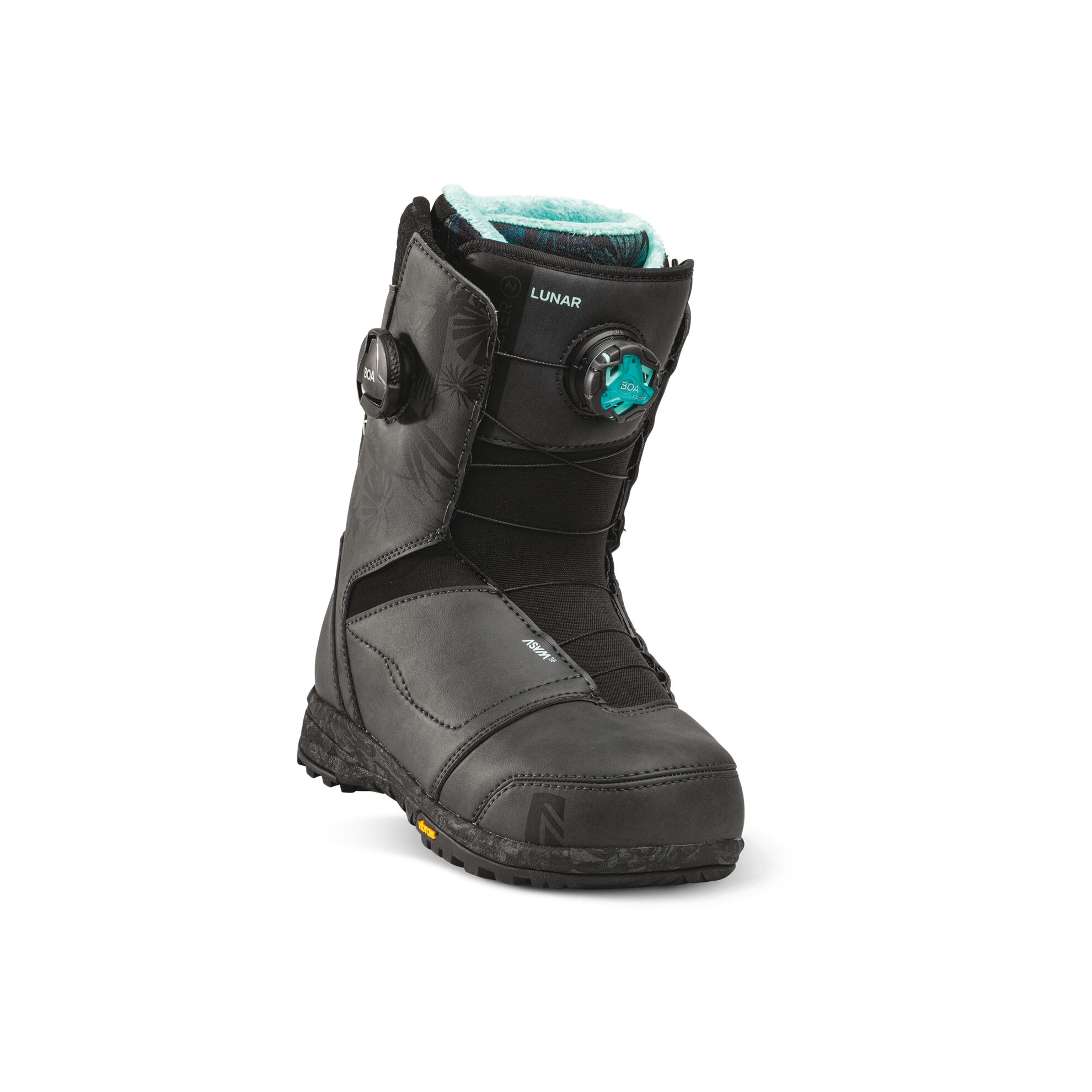 Boots snowboard Femei Nidecker Lunar Hybrid Boa Coiler Negru 20/21