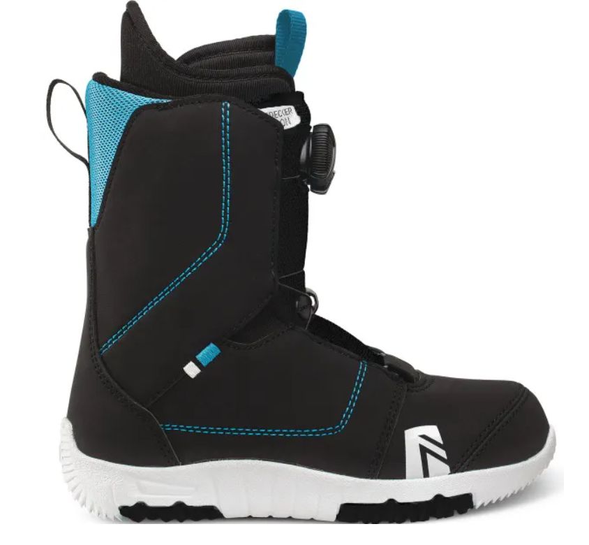 Boots snowboard Copii Nidecker Micron Negru/Albastru 2021 Snowboard imagine 2022