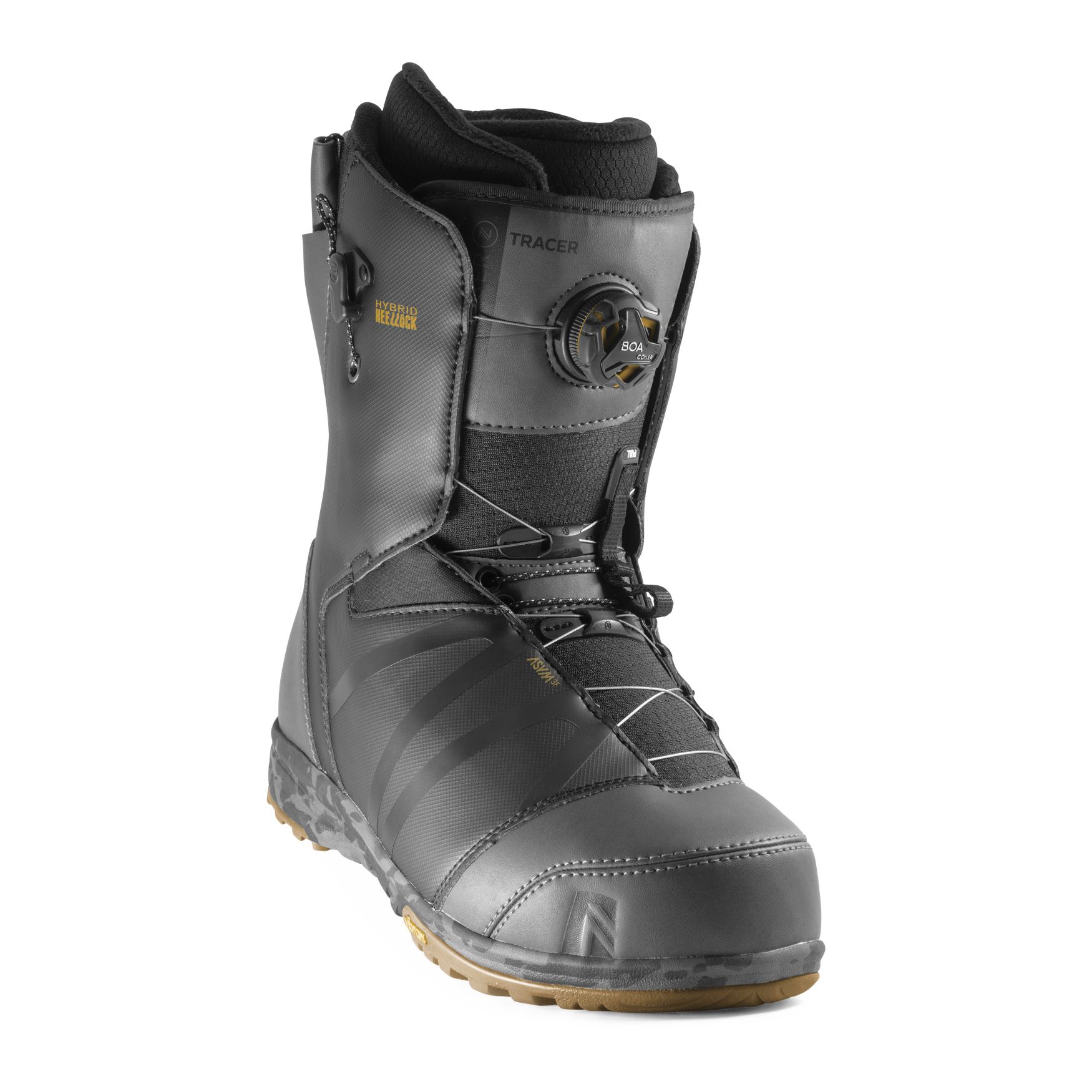 Boots snowboard barbati Nidecker Tracer H-Lock Boa Coiler Negru 2020