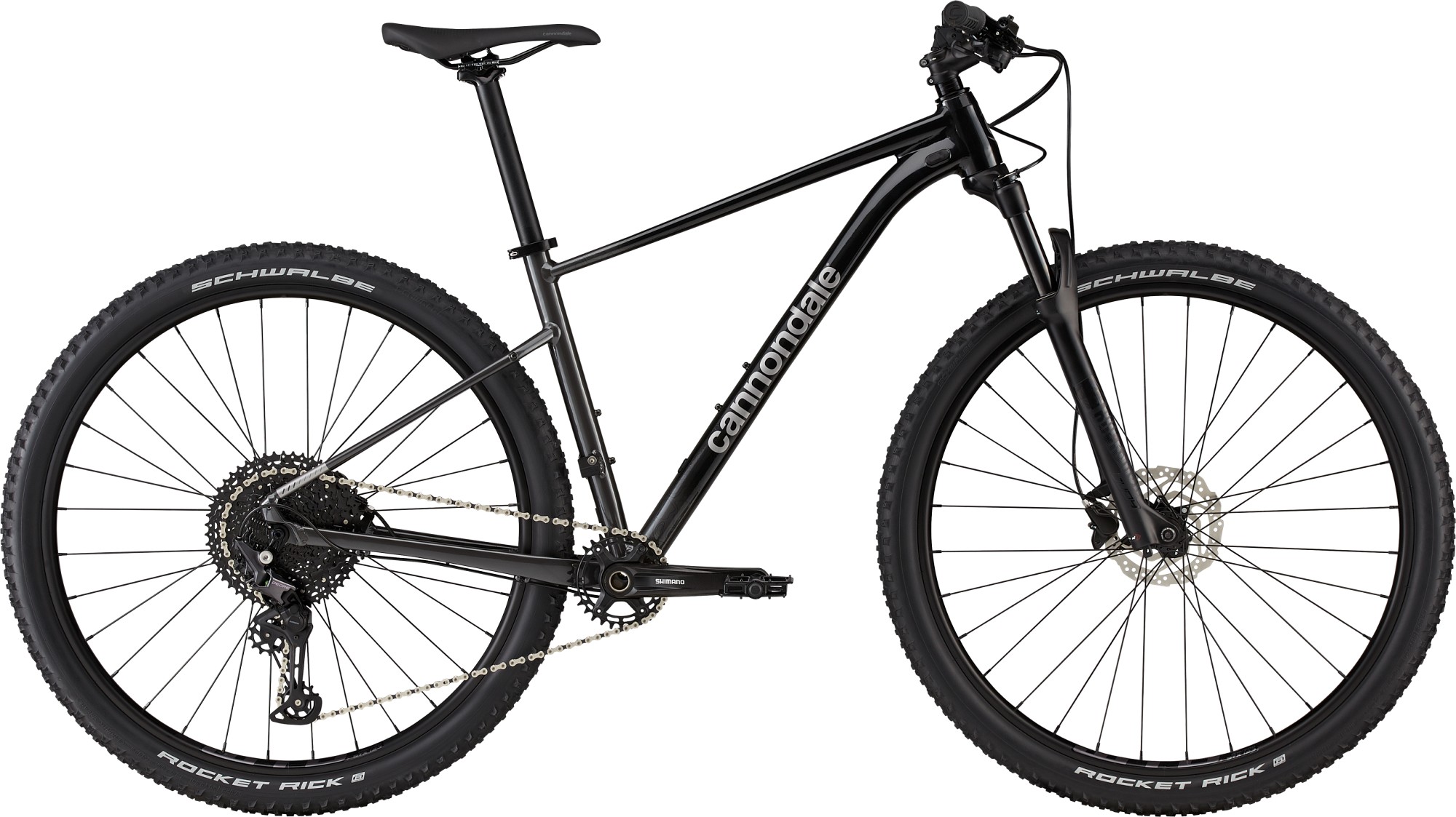 Bicicleta de munte hardtail Cannondale Trail SL 3 Negru perlat 2022