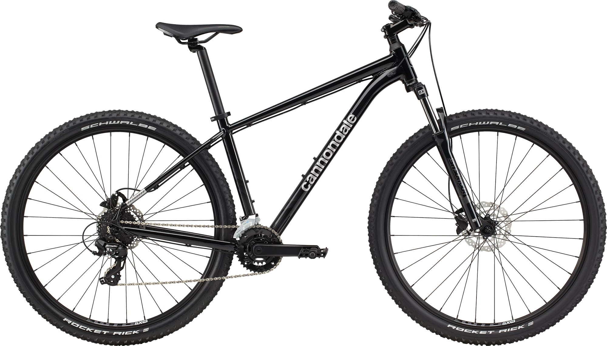 Bicicleta de munte hardtail Cannondale Trail 8 Negru 2021