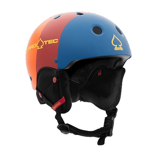 Casca schi/snowboard copii Pro-tec JR Classic Certified Snow Retro Stripe Accesorii