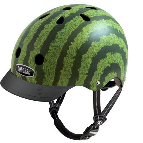 Casca protectie unisex Nutcase Street Watermelon Verde biciclop.eu imagine noua