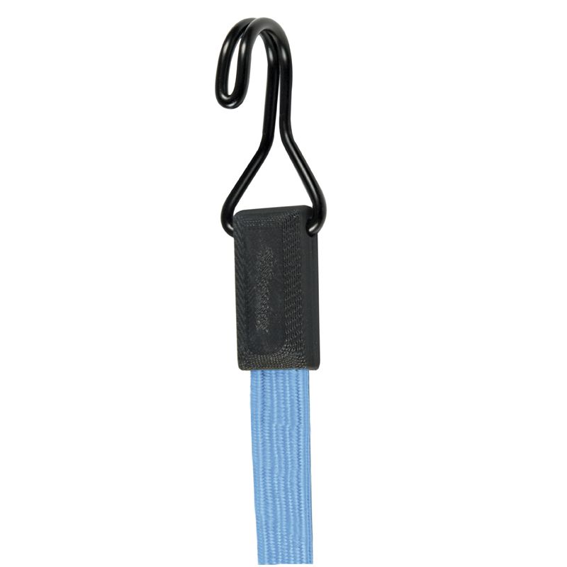 Coarda elastica prindere carlig MasterLock 30cm x 18mm Smooth bungee Bleu