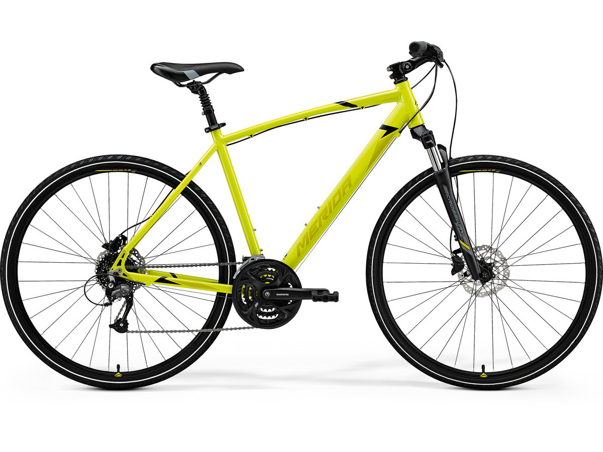Bicicleta de trekking/oras pentru barbati Merida Crossway 40 Lime Deschis(Oliv/Negru) 2021 biciclop.eu imagine 2022