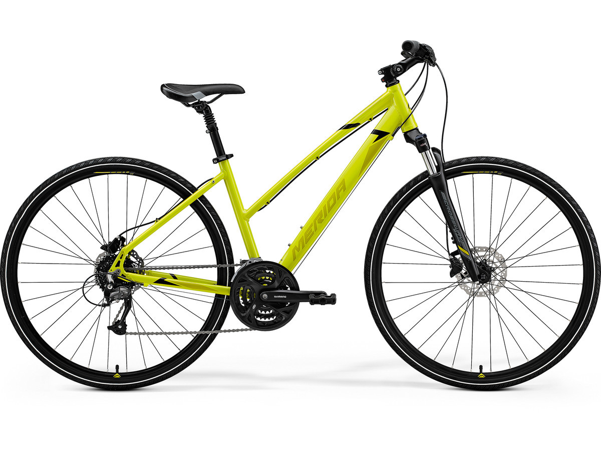 Bicicleta de trekking/oras pentru femei Merida Crossway 40 Lady Lime Deschis(Oliv/Negru) 2021 biciclop.eu imagine noua