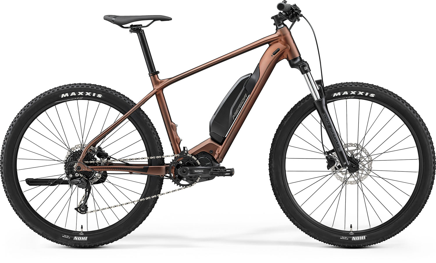 Bicicleta Electrica MTB Merida eBig Nine 300 SE Bronz/Negru 2023