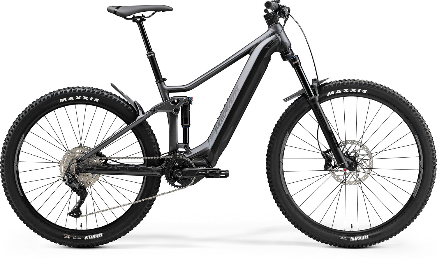 Bicicleta Electrica MTB Merida eOne-Forty 400 Argintiu/Negru 2023