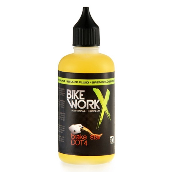 Lichid de frana BikeWorkx BRAKESTAR DOT 4 100 ml biciclop.eu