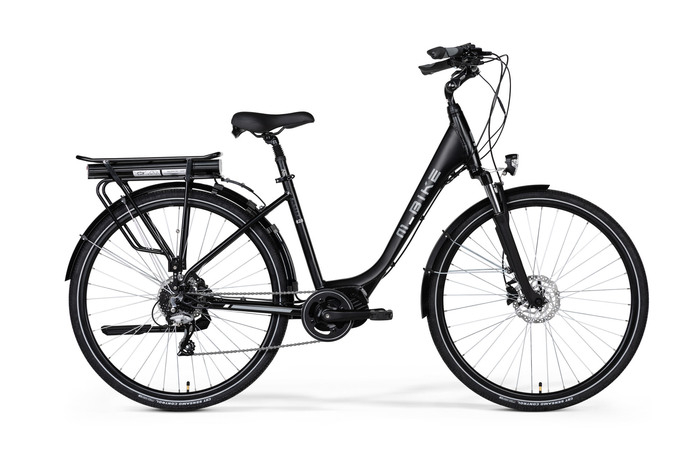 Bicicleta Electrica de oras/trekking M-BIKE E-CITYLINE 828 Negru 2022 biciclop.eu imagine noua
