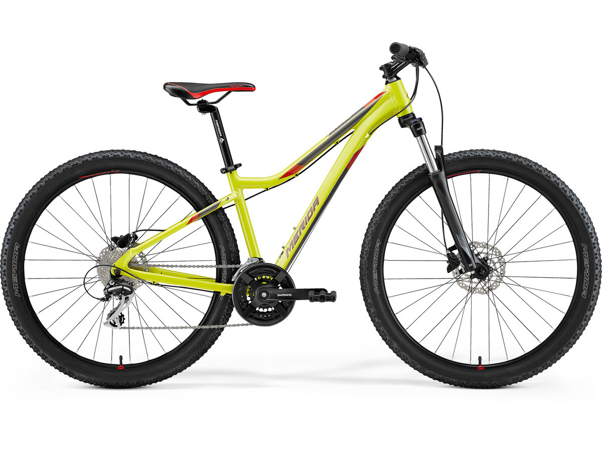 Bicicleta de munte pentru femei Merida Matts 7.20 Lime/Rosu 2021 biciclop.eu imagine 2022