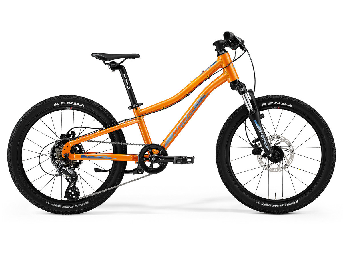 Bicicleta de munte pentru copii Merida Matts J.20 Portocaliu/Albastru 2021 biciclop.eu imagine noua