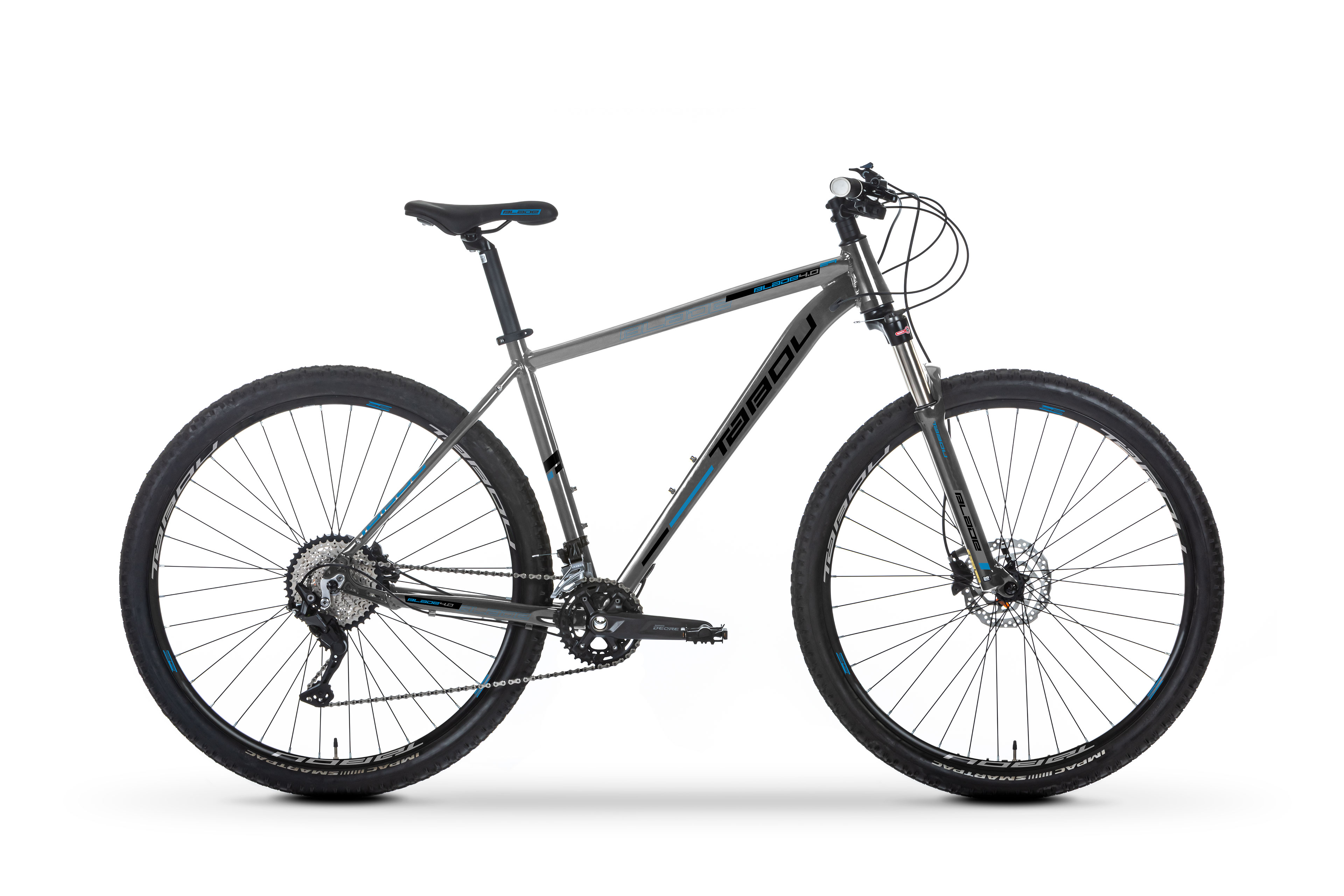 Bicicleta de munte pentru barbati Tabou Blade 29 4.0 Gri/Albastru/Negru 2021 Tabou biciclop.eu