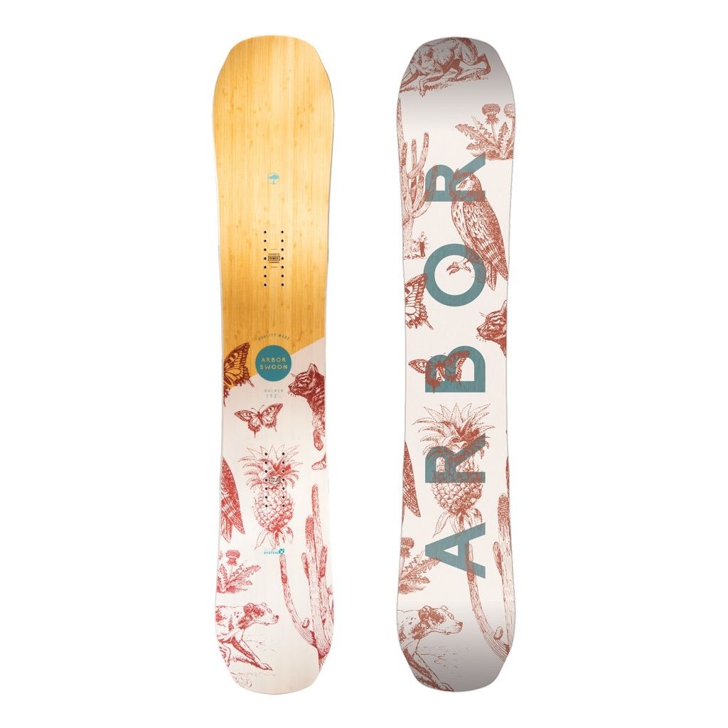 Placa snowboard femei Arbor Swoon Rocker 2018 Arbor imagine 2022