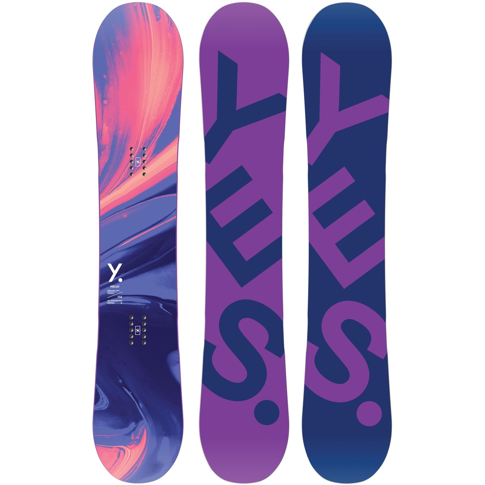 Placa snowboard pentru femei Yes Hello 20/21