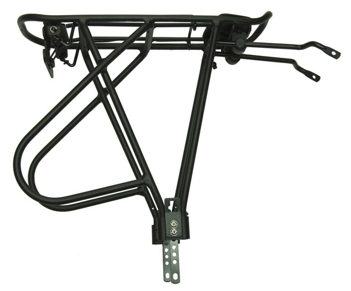 Portbagaj BikeFun Multirack Disc 24-28 reglabil aluminiu negru