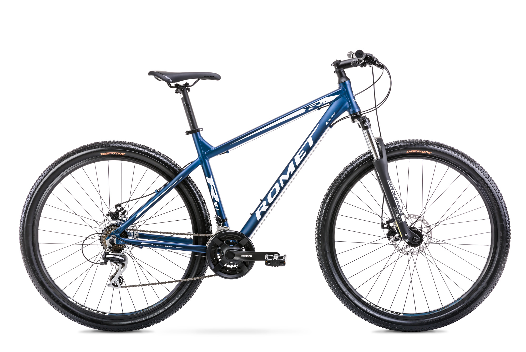 Bicicleta de munte pentru barbati Romet Rambler R9.1 Albastru/Alb 2022
