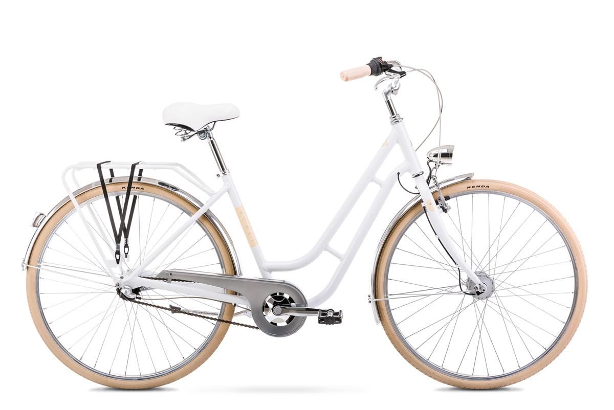 Bicicleta de oras pentru femei Romet Luiza Classic L/19 Alb 2023 biciclop.eu imagine noua